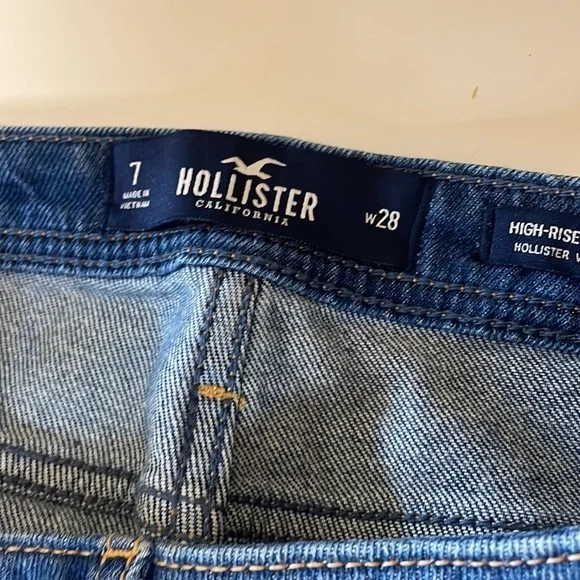 Hollister mom shorts High-rise 3” hollister‎ vintage stretch size 28 NWT - Picture 5 of 11